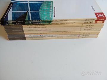 Libri matematica Zanichelli 