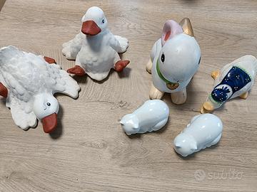 Animali ceramica