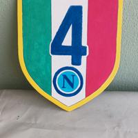 Gadgets in legno Napoli calcio 