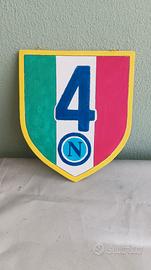 Gadgets in legno Napoli calcio 