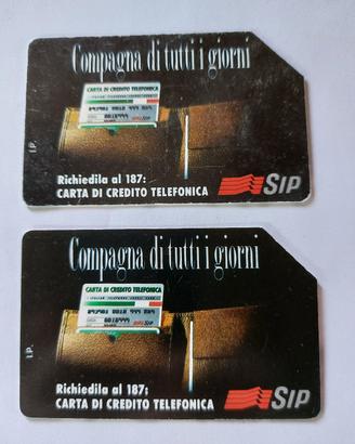 SCHEDE TELEFONICE RARE "Compagna di tutti i giorni