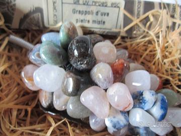 Grappolo d'uva con pietre dure sconto 50%