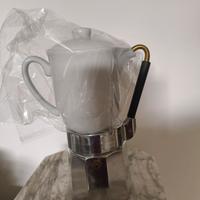 caffettiera con bricco 