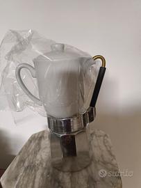 caffettiera con bricco 