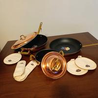 Tris pentole Ballarini linea Il Rame. NUOVE