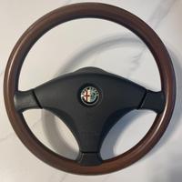 Volante in radica con di Airbag Alfa Romeo 156