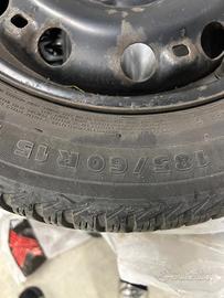 Gomme da neve per Polo wv con cerchi in ferro.