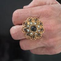 Anello artigianale in ottone