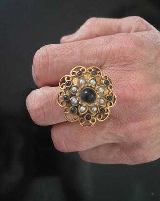 Anello artigianale in ottone