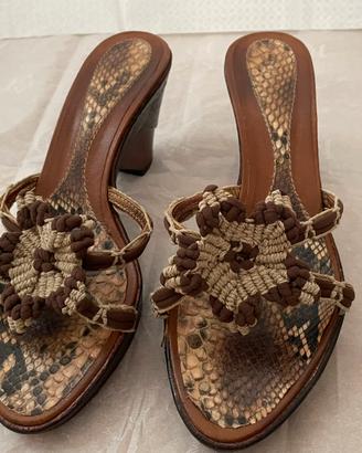 Sandali Mules Baldinini originali 38 e mezzo
