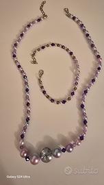 Set collana e bracciale 