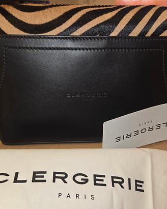 Borsa Clergerie Paris 100% pelle e cavallino 