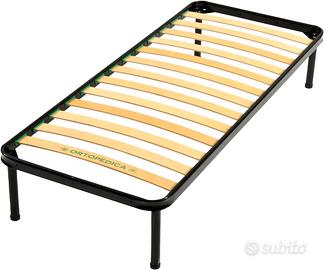 Leonardo - rete letto singolo 80cmx190cm - doghe i