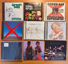 Loto CD Green Day Muse Coldplay Van Halen
