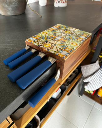 Ceppo coltelli da cucina Brandani Medicea - Nuovo