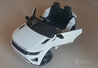Macchina elettrica bambini Range Rover Evoque.