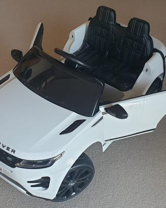 Macchina elettrica bambini Range Rover Evoque.