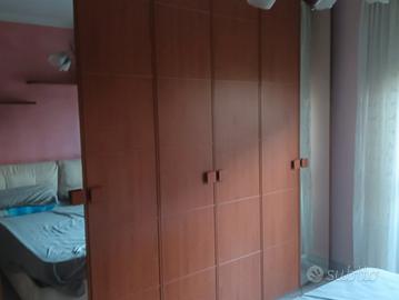 camera da letto noce  completa