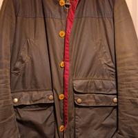 Barbour uomo parka wax taglia L