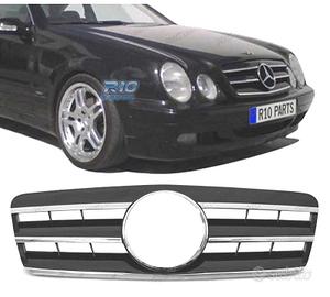 GRIGLIA MERCEDES CLK W208 COUPE CABRIO 96-02 NERO 