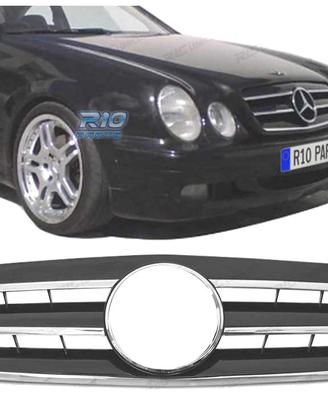 GRIGLIA MERCEDES CLK W208 COUPE CABRIO 96-02 NERO 