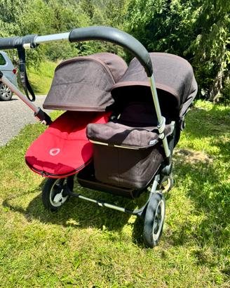 Passeggino Gemellare Bugaboo Donkey + Accessori