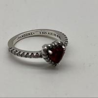 anelli pandora cuore  argento 925 