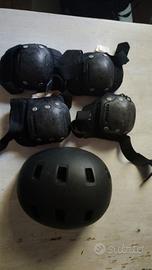 Kit protezioni skate bimbo