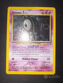 Unown A Holo Neo Discovery 14/75