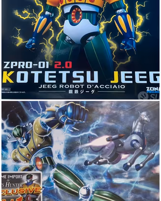 BANDAI SOUL OF CHOGOKIN E JEEG KOTETSU NUOVI