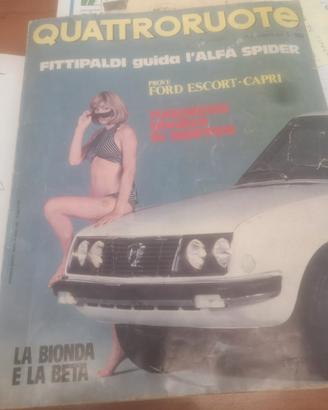 quattroruote n. 212 agosto 73 