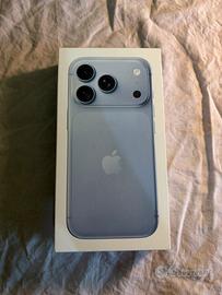 IPHONE 18 PRO 256gb NUOVO AZZURRO GHIACCIAIO
