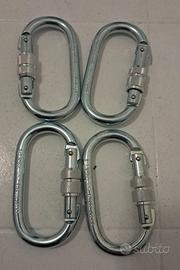 Moschettoni in acciaio