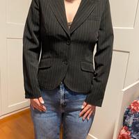 Giacca gessata da donna