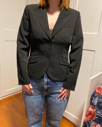 Giacca gessata da donna