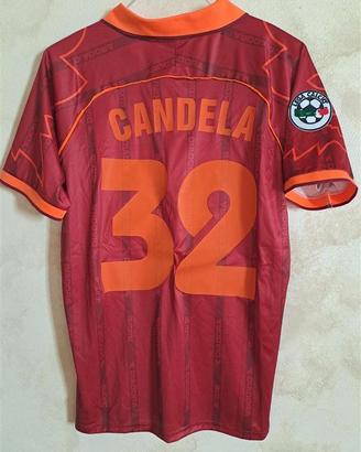 Maglia AS Roma CANDELA 32 stagione 1999/2000 tg L