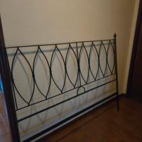 testiera letto in ferro battuto 