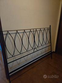 testiera letto in ferro battuto 