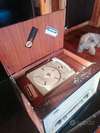 radio a valvole siemens anni 60