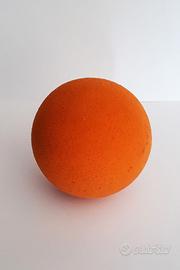 Naso clown pagliaccio in spugna morbida arancione