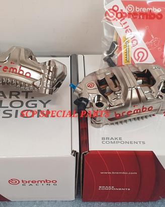 PINZE BREMBO MONOBLOCCO GP4MS 100mm RICAVATE PIENO