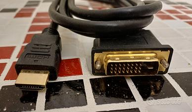 Cavo Adattatore HDMI a DVI 1,8m