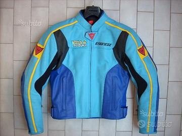 Giubbino in pelle DAINESE SUZUKI RIZLA GSX TG.48