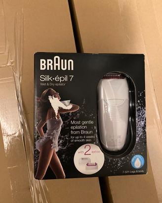 Braun silk epil 7 wet & dry epilator