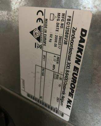 Condizionatore canalizzato Daikyn R410