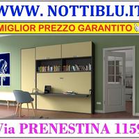 Letto a Scomparsa DESK 1p&1/2 MATERASSO OMAGGIO
