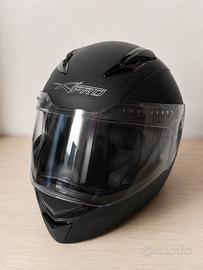 Casco moto integrale A-Pro Badge MT Black