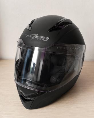 Casco moto integrale A-Pro Badge MT Black