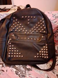 borsa zaino no brand nera 