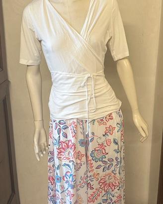 Completo gonna pantalone + maglia estate